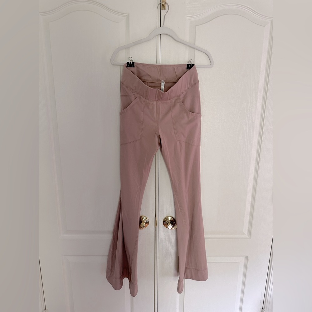 Free People Mauve Flare Legging M